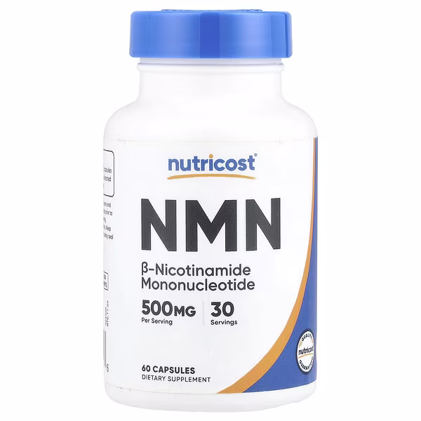 Nutricost, NMN, 60 Capsules (250 mg per Capsule)