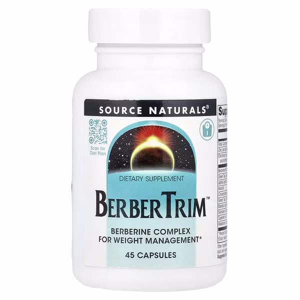 Source Naturals, BerberTrim™, 45 Capsules