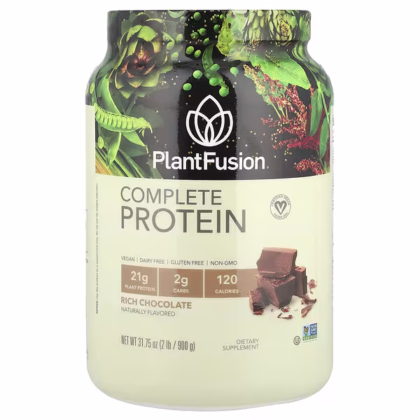 PlantFusion, Complete Protein, Rich Chocolate, 2 lb (900 g)