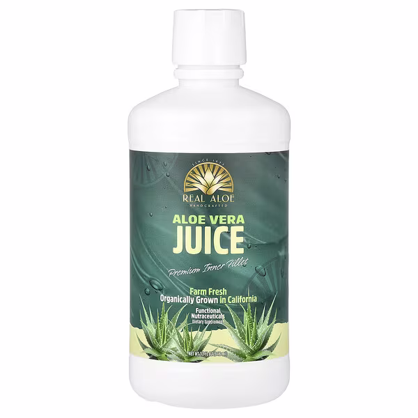 Real Aloe, Aloe Vera Juice, 32 fl oz (946 ml)