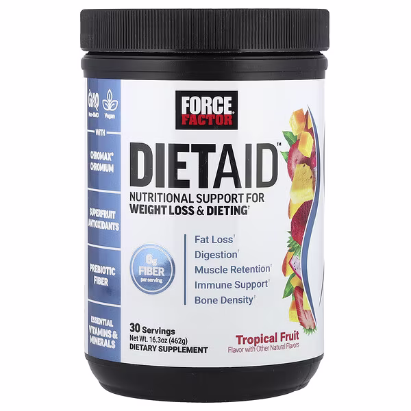 Force Factor, DietAid™, Tropical Fruit, 16.3 oz (462 g)