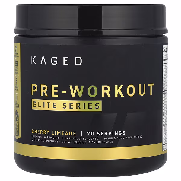 Kaged, Elite Series, Pre-Workout, Cherry Limeade, 1.46 lb (662 g)