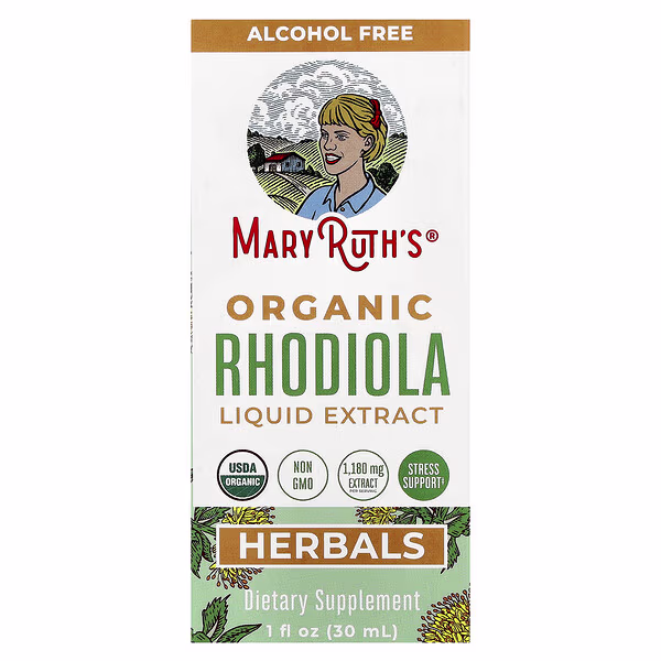 MaryRuth's, Organic Rhodiola Liquid Extract, 1 fl oz (30 ml)