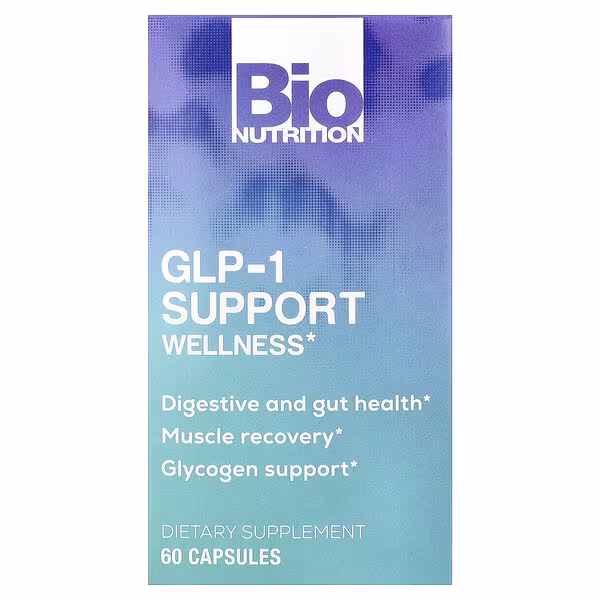 Bio Nutrition, GLP-1 Support Wellness, 60 Capsules
