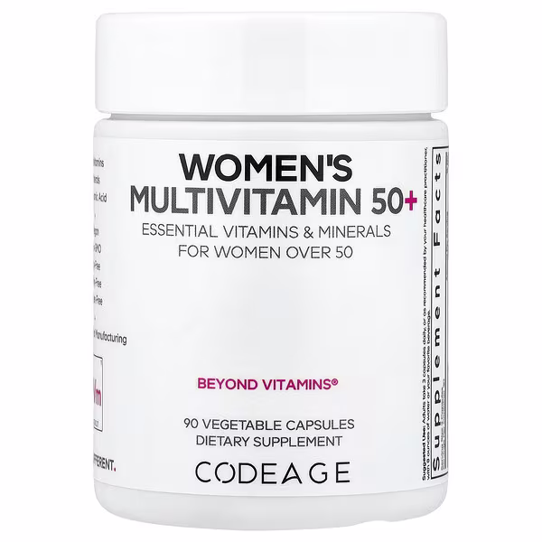 Codeage, Women's Multivitamin 50+, 90 Vegetable Capsules