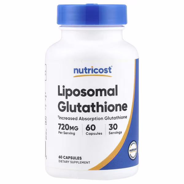 Nutricost, Liposomal Glutathione, 60 Capsules (360 mg per Capsule)