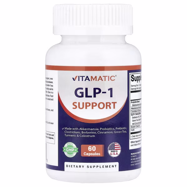Vitamatic, GLP-1 Support, 60 Capsules