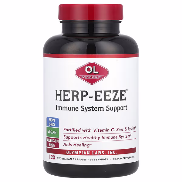 Olympian Labs, Herp-Eeze™, 120 Vegetarian Capsules