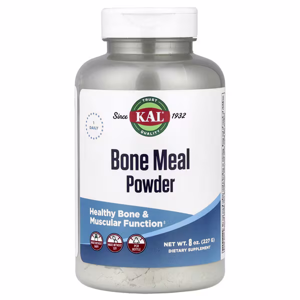 KAL, Bone Meal Powder, 8 oz (227 g)