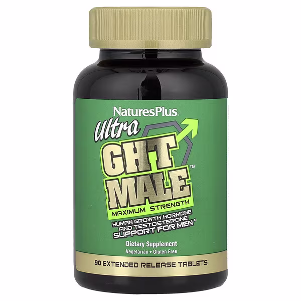 NaturesPlus, Ultra GHT Male™, 90 Extended Release Tablets