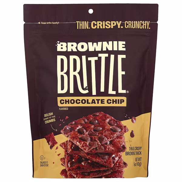 Sheila G's, Brownie Brittle®, Chocolate Chip, 5 oz (142 g)