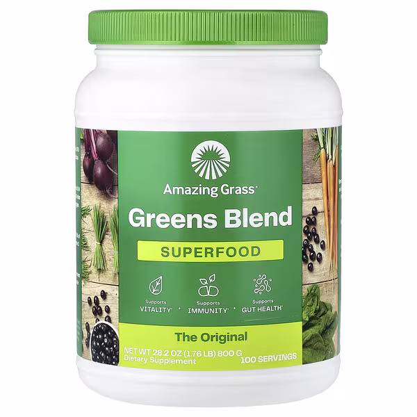 Amazing Grass, Greens Blend, Superfood, 1.76 lb (800 g)