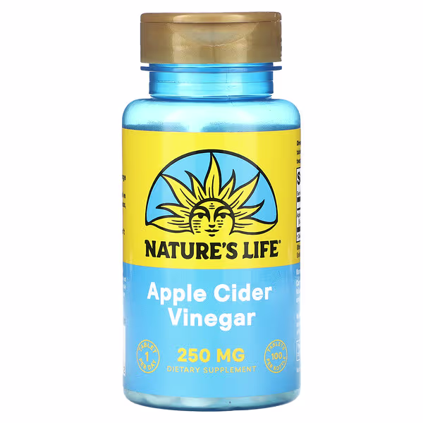 Nature's Life, Apple Cider Vinegar, 250 mg, 100 Tablets