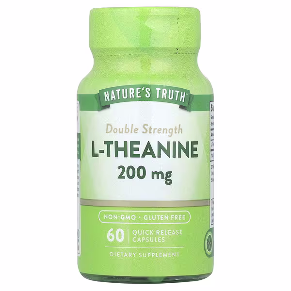 Nature's Truth, L-Theanine, 200 mg, 60 Quick Release Capsules