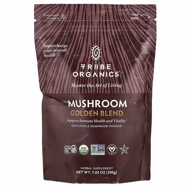 Tribe Organics, Mushroom Golden Blend, 7.05 oz (200 g)