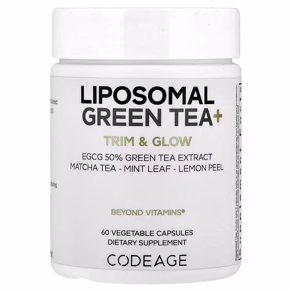 Codeage, Liposomal Green Tea+, 60 Vegetable Capsules