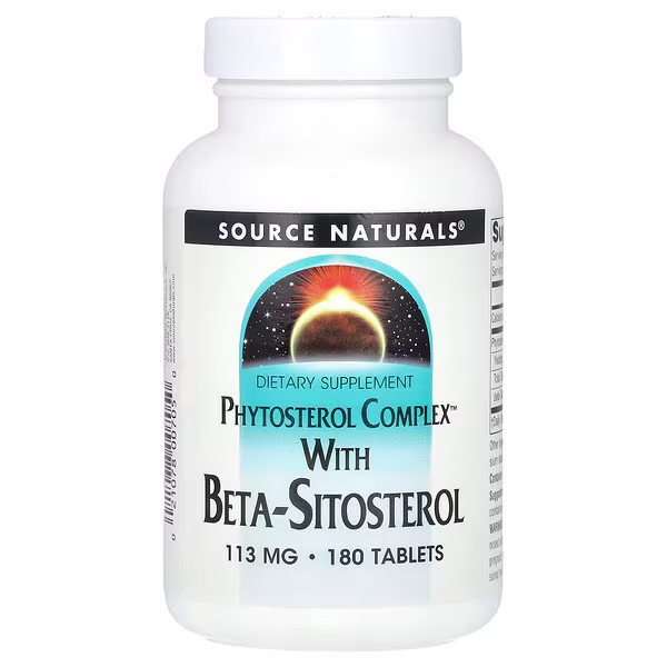 Source Naturals, Phytosterol Complex™ with Beta-Sitosterol, 180 Tablets (113 mg per Tablet)