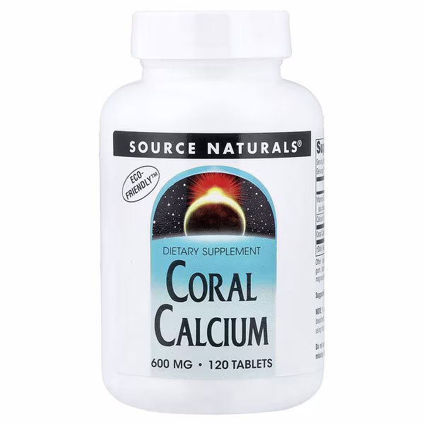 Source Naturals, Coral Calcium, 120 Tablets