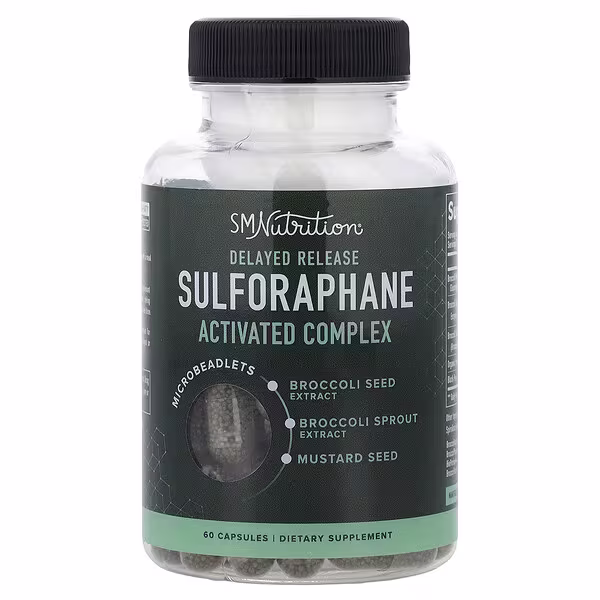 SMNutrition, Sulforaphane Activated Complex, Delayed Release, 60 Capsules