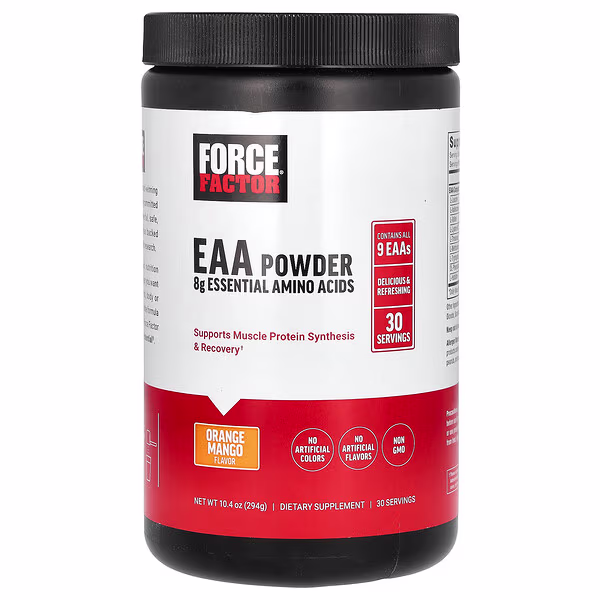 Force Factor, EAA Powder, Orange Mango, 10.4 oz (294 g)