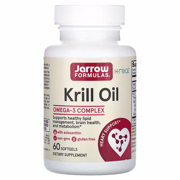 Jarrow Formulas, Krill Oil, 60 Softgels