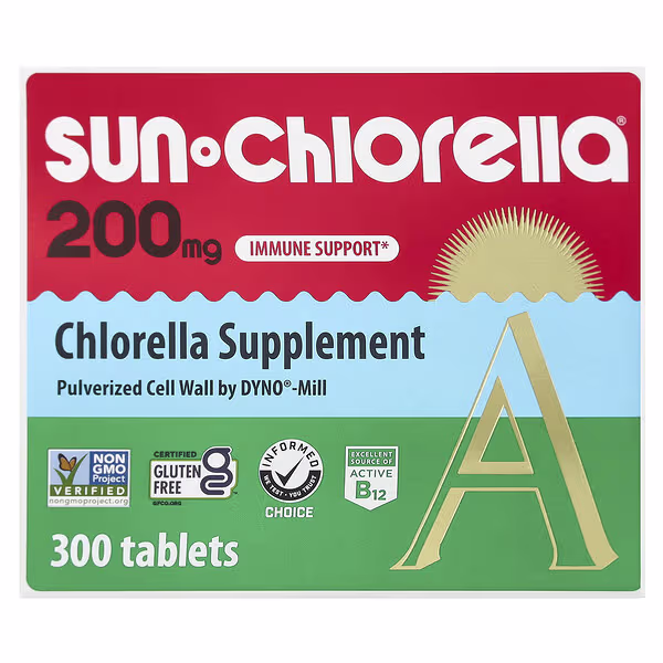 Sun Chlorella, Chlorella Supplement, 200 mg, 300 Tablets