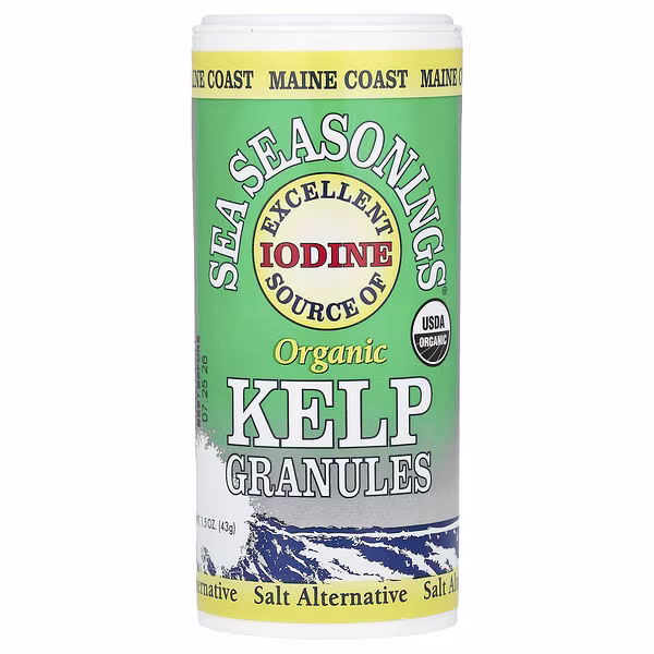 Maine Coast Sea Vegetables, Organic, Sea Seasonings®, Kelp Granules, 1.5 oz (43 g)