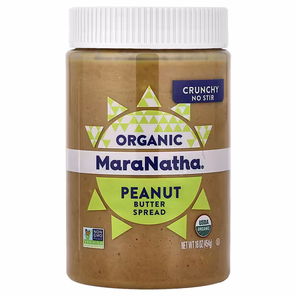 MaraNatha, Organic Peanut Butter Spread, Crunchy, 16 oz (454 g)