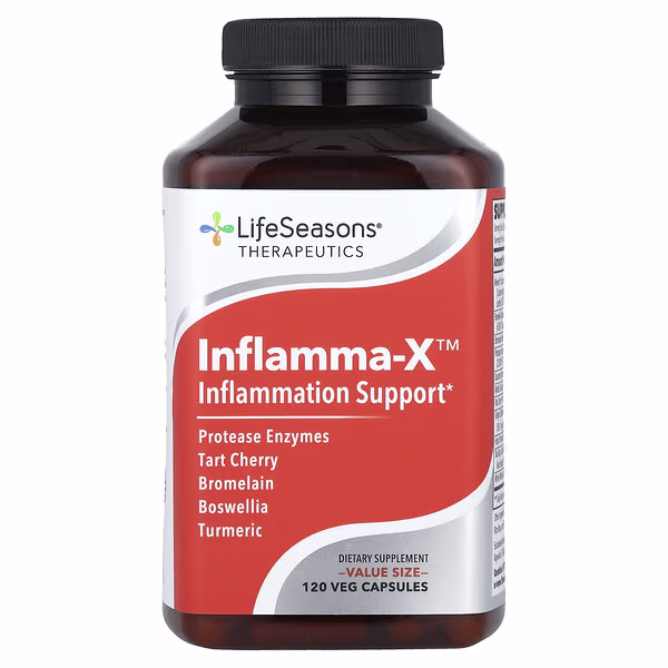 LifeSeasons, Inflamma-X™, 120 Veg Capsules