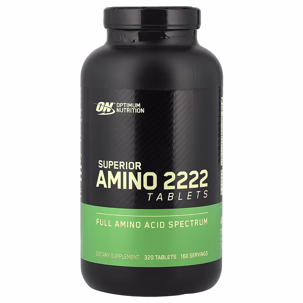 Optimum Nutrition, Superior Amino 2222, 320 Tablets