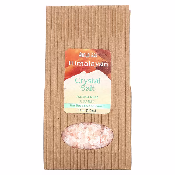 Aloha Bay, Himalayan Crystal Salt, Coarse, 18 oz (510 g)