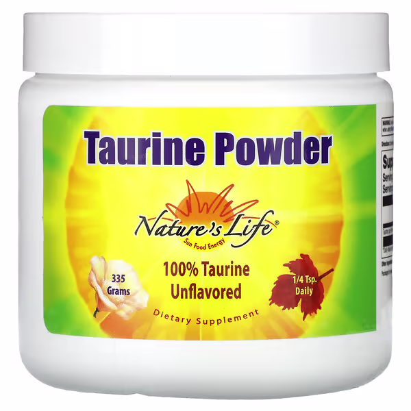 Nature's Life, Taurine Powder, Unflavored, 335 g