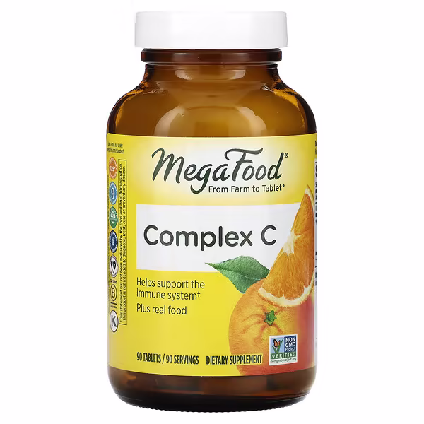 MegaFood, Complex C, 90 Tablets