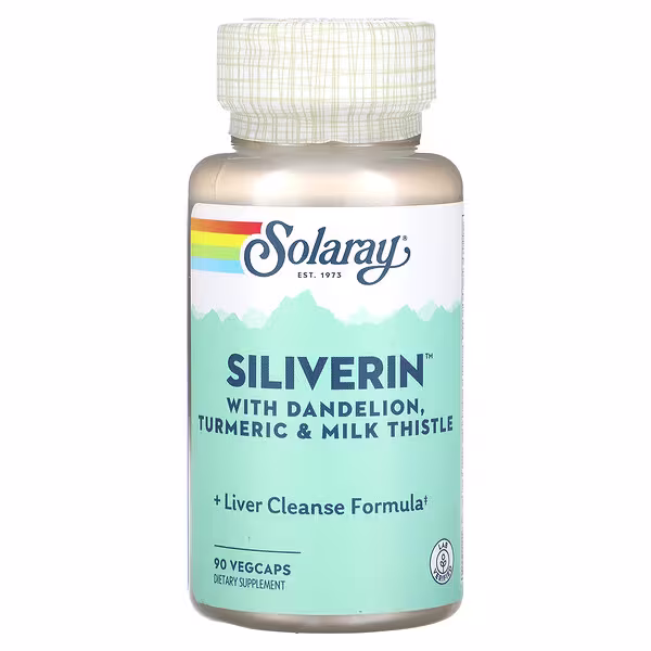 Solaray, Siliverin™, 90 VegCaps