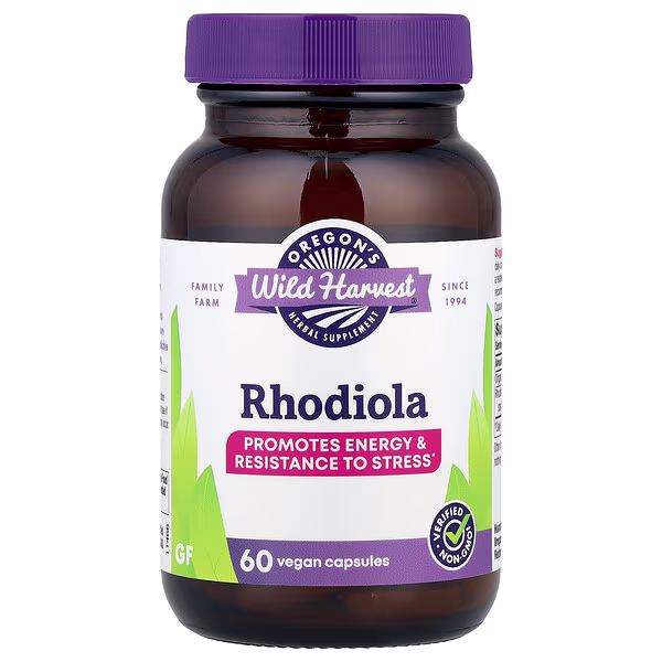 Oregon's Wild Harvest, Rhodiola, 60 Vegan Capsules