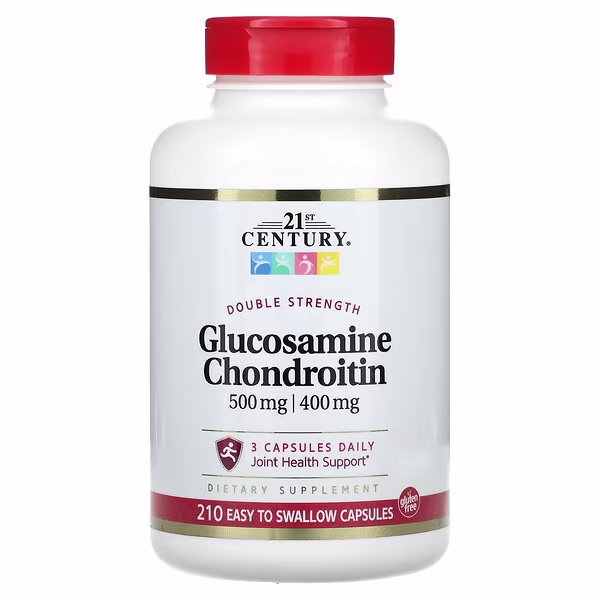 21st Century, Glucosamine Chondroitin, 210 Easy to Swallow Capsules