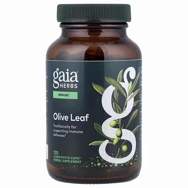 Gaia Herbs, Olive Leaf, 120 Liquid Phyto-Caps®