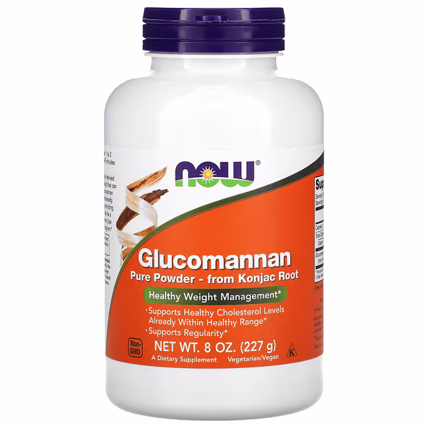 NOW Foods, Glucomannan, Pure Powder, 8 oz (227 g)