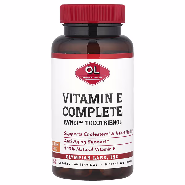 Olympian Labs, Vitamin E Complete, 60 Softgels