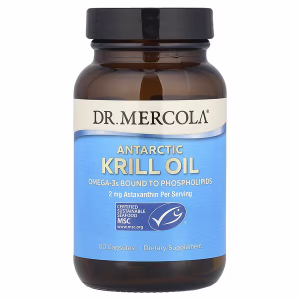 Dr. Mercola, Antarctic Krill Oil, 60 Capsules