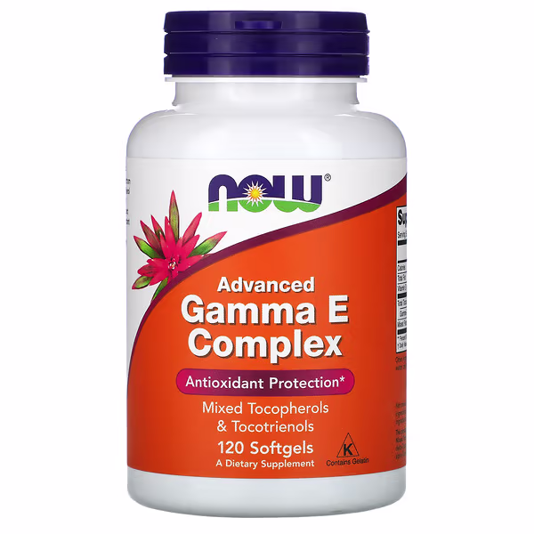 NOW Foods, Gamma E Complex, Advanced, 120 Softgels