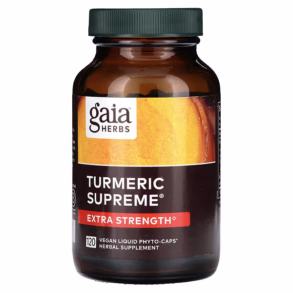 Gaia Herbs, Turmeric Supreme, 120 Vegan Liquid Phyto-Caps