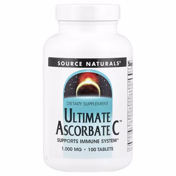 Source Naturals, Ultimate Ascorbate C™, 100 Tablets