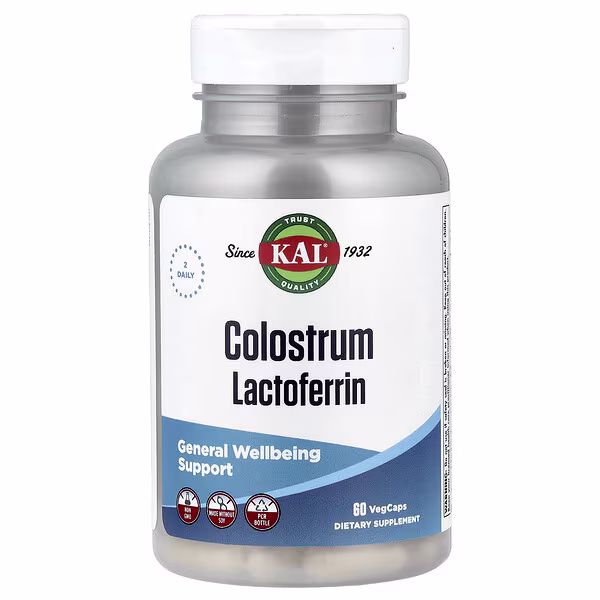 KAL, Colostrum Lactoferrin, 60 VegCaps