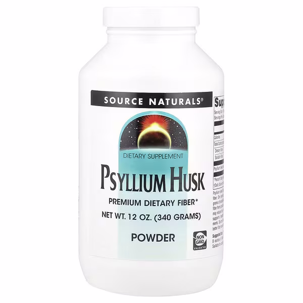 Source Naturals, Psyllium Husk Powder, 12 oz (340 g)