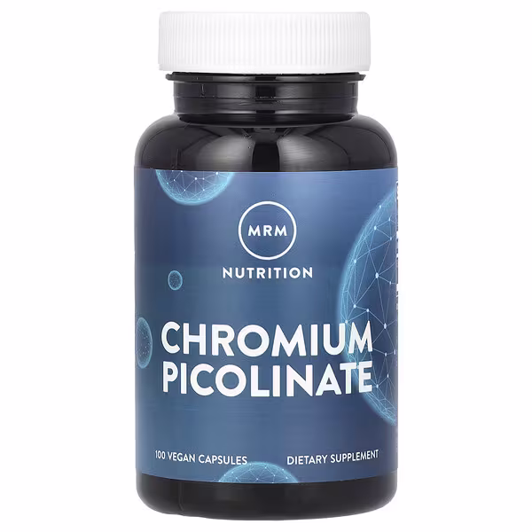 MRM Nutrition, Chromium Picolinate, 100 Vegan Capsules (200 mcg per Capsule)