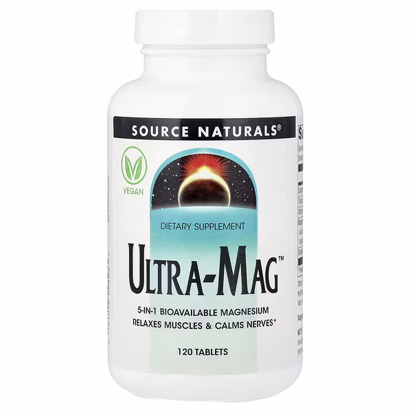 Source Naturals, Ultra-Mag™, 120 Tablets