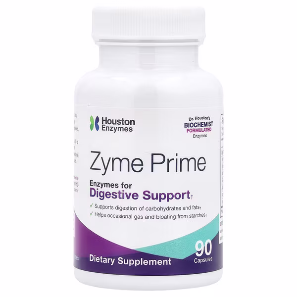 Houston Enzymes, Zyme Prime, 90 Capsules