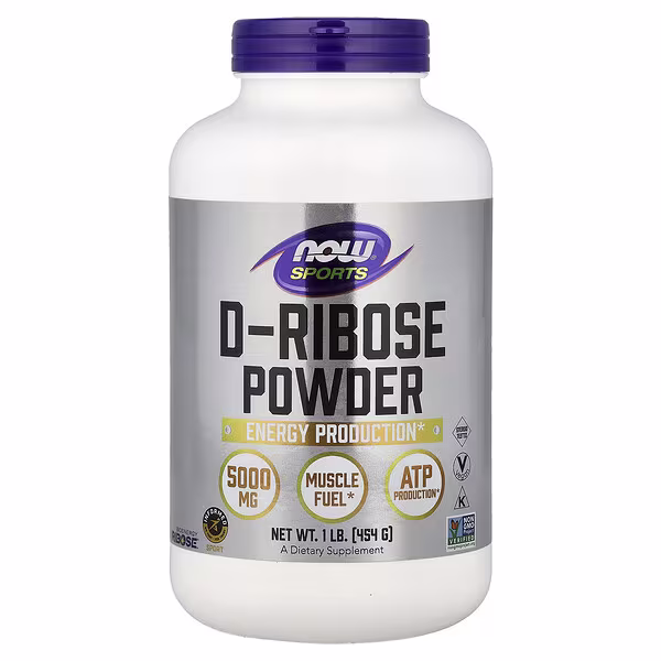 NOW Foods, Sports, D-Ribose Powder, 1 lb (454 g)