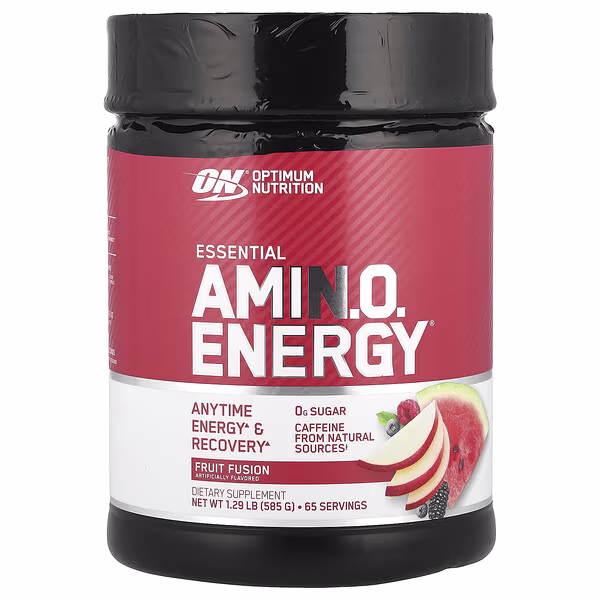 Optimum Nutrition, Essential Amin.O. Energy®, Fruit Fusion, 1.29 lb (585 g)